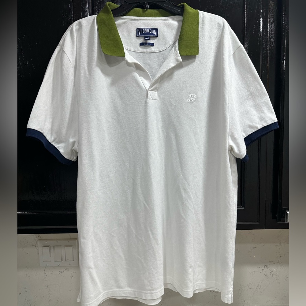 Vilebrequin ‘Changing Color’ Cotton Pique Polo Shirt 3XL